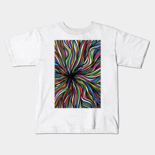 Colourful Swirl Kids T-Shirt
